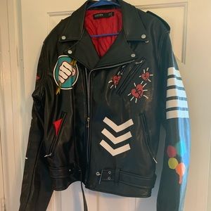 Men’s biker style jacket